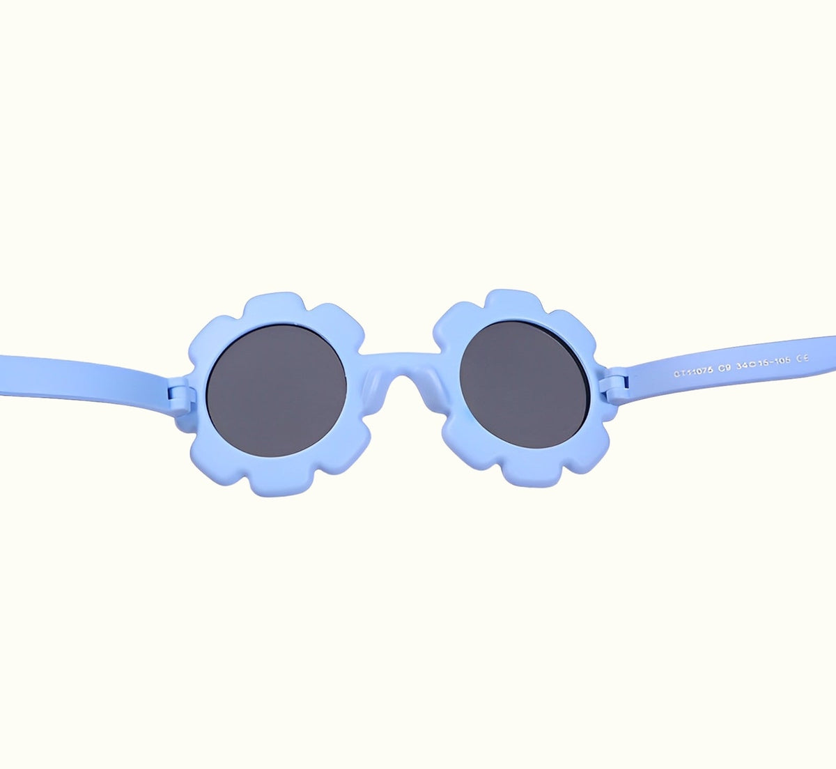 Petal Glow Silicone Polarized Sunglasses | Floral Design for Kids