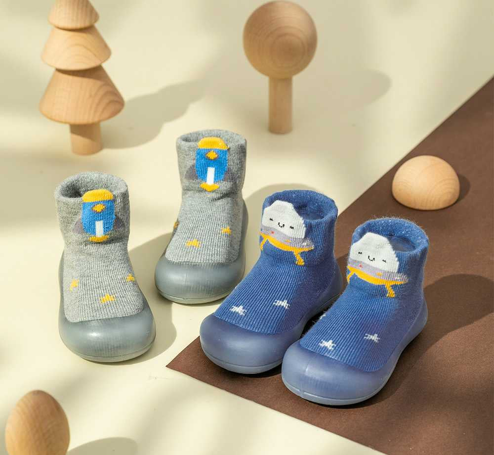 Starlit Paws Toddler Non-Slip Sock-Shoes | Cosy First Walking Shoes