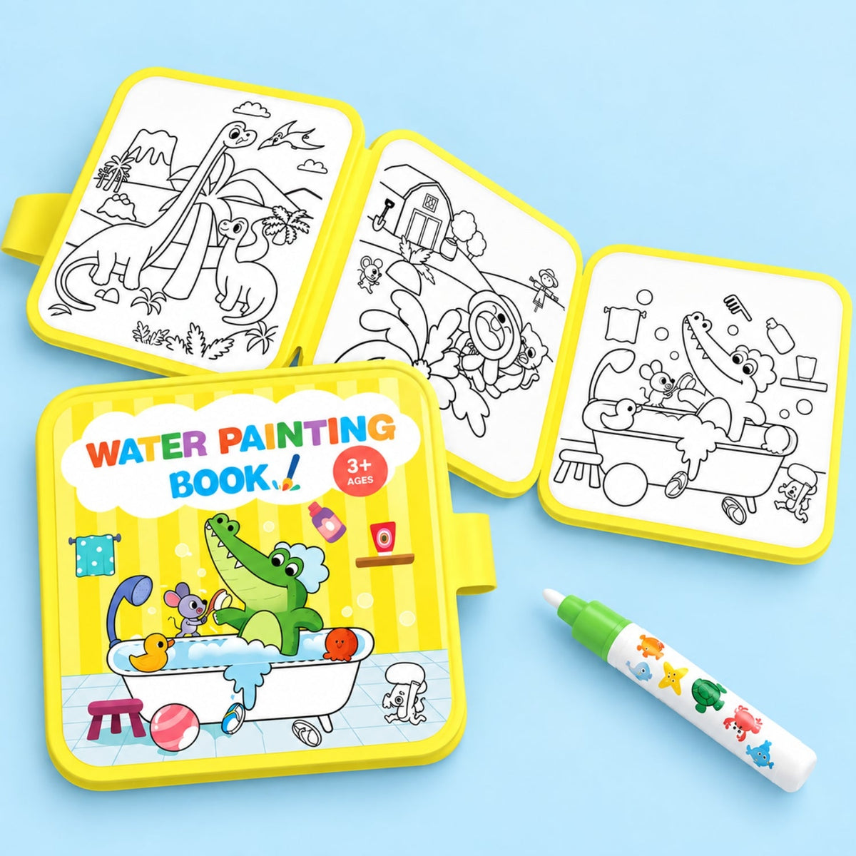 AquaWhimsy Water Coloring Book | Creative Fun for Toddlers
