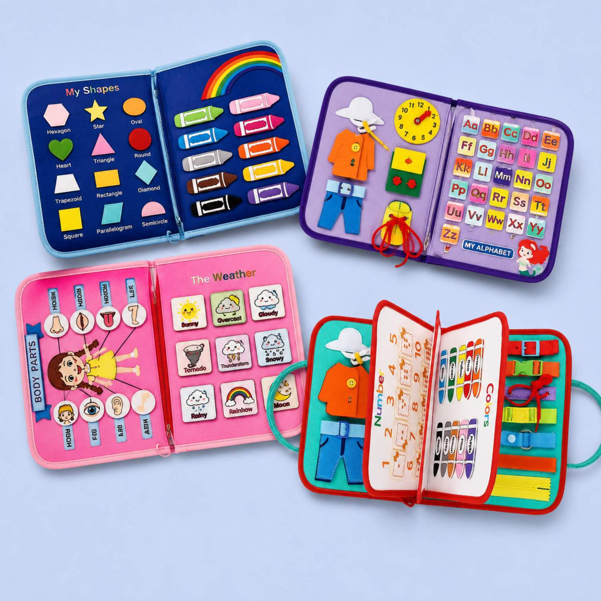 GentlePath Montessori Busy Board | Engaging Learning Toy for Toddlers