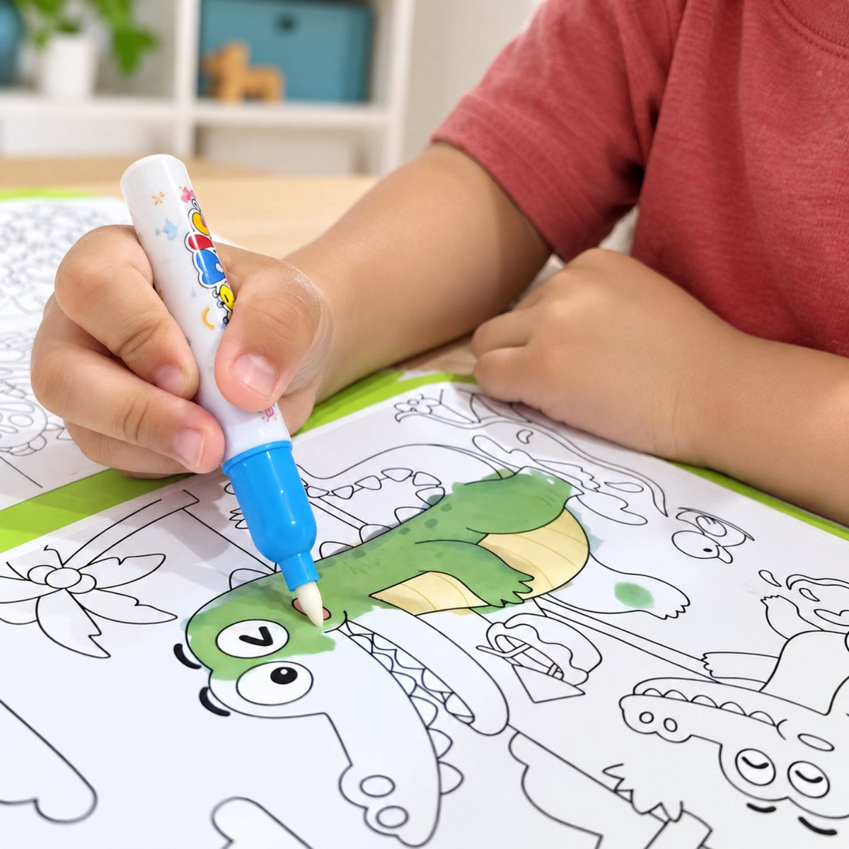AquaWhimsy Water Coloring Book | Creative Fun for Toddlers