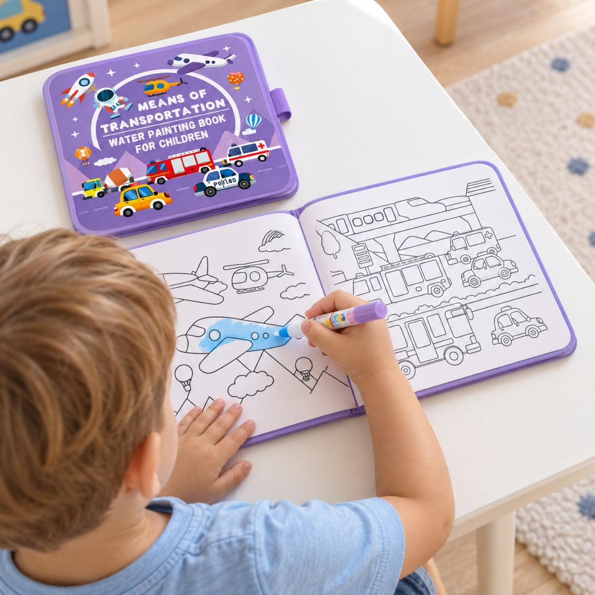 AquaWhimsy Water Coloring Book | Creative Fun for Toddlers