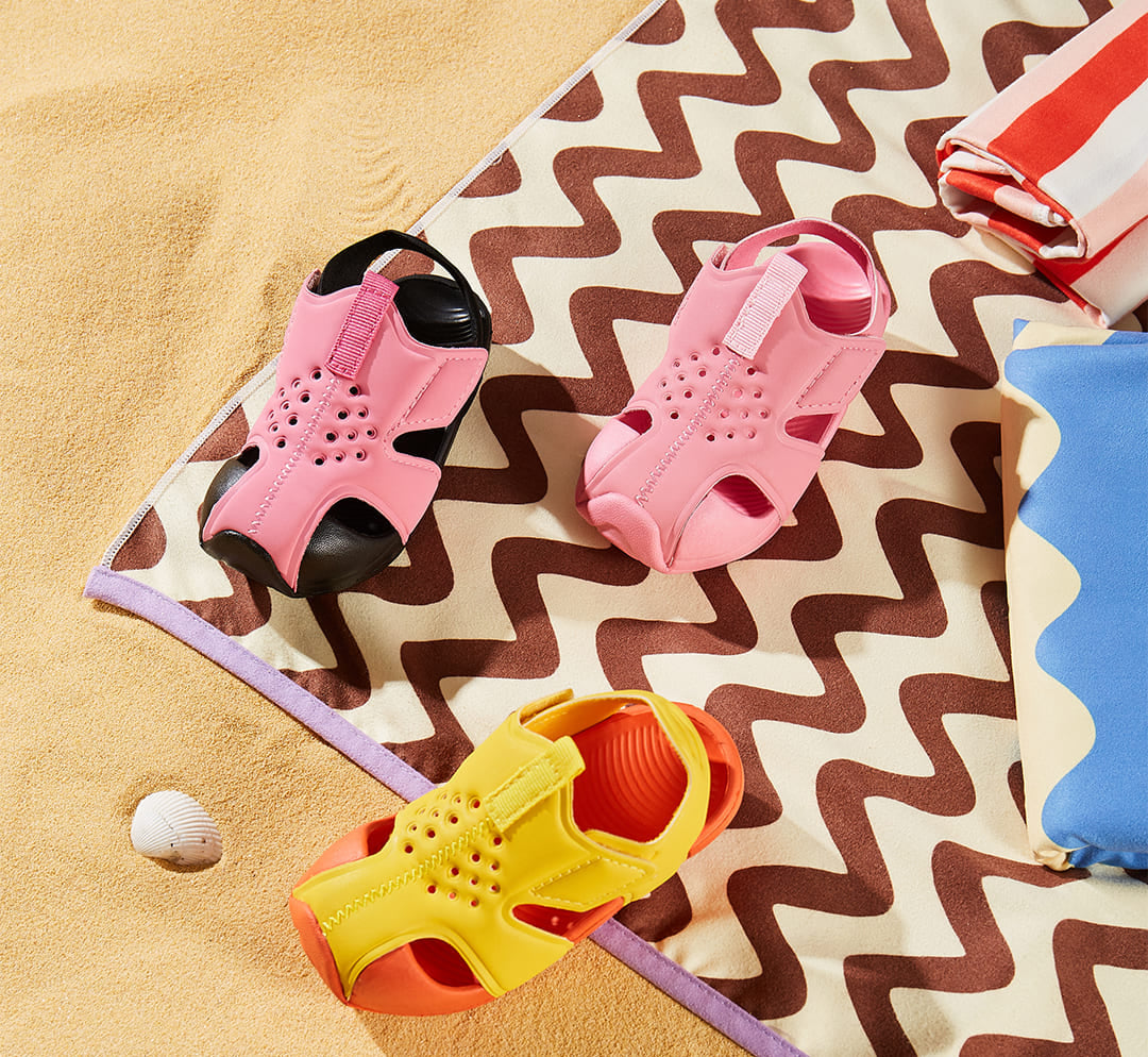 Seaside Breeze Toddler Two-Tone Sandals | Lightweight Non-Slip Footwear