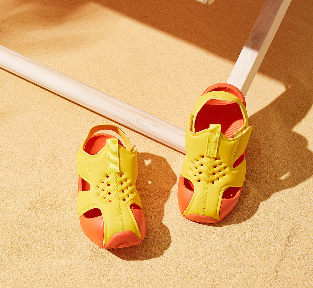 Seaside Breeze Toddler Two-Tone Sandals | Lightweight Non-Slip Footwear