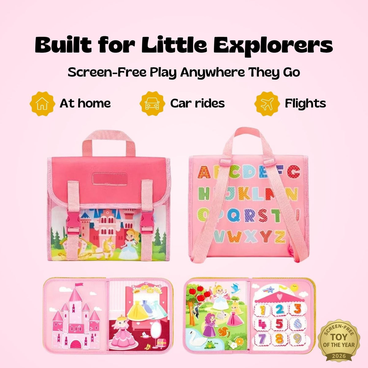 GentlePath Montessori Busy Board | Engaging Learning Toy for Toddlers