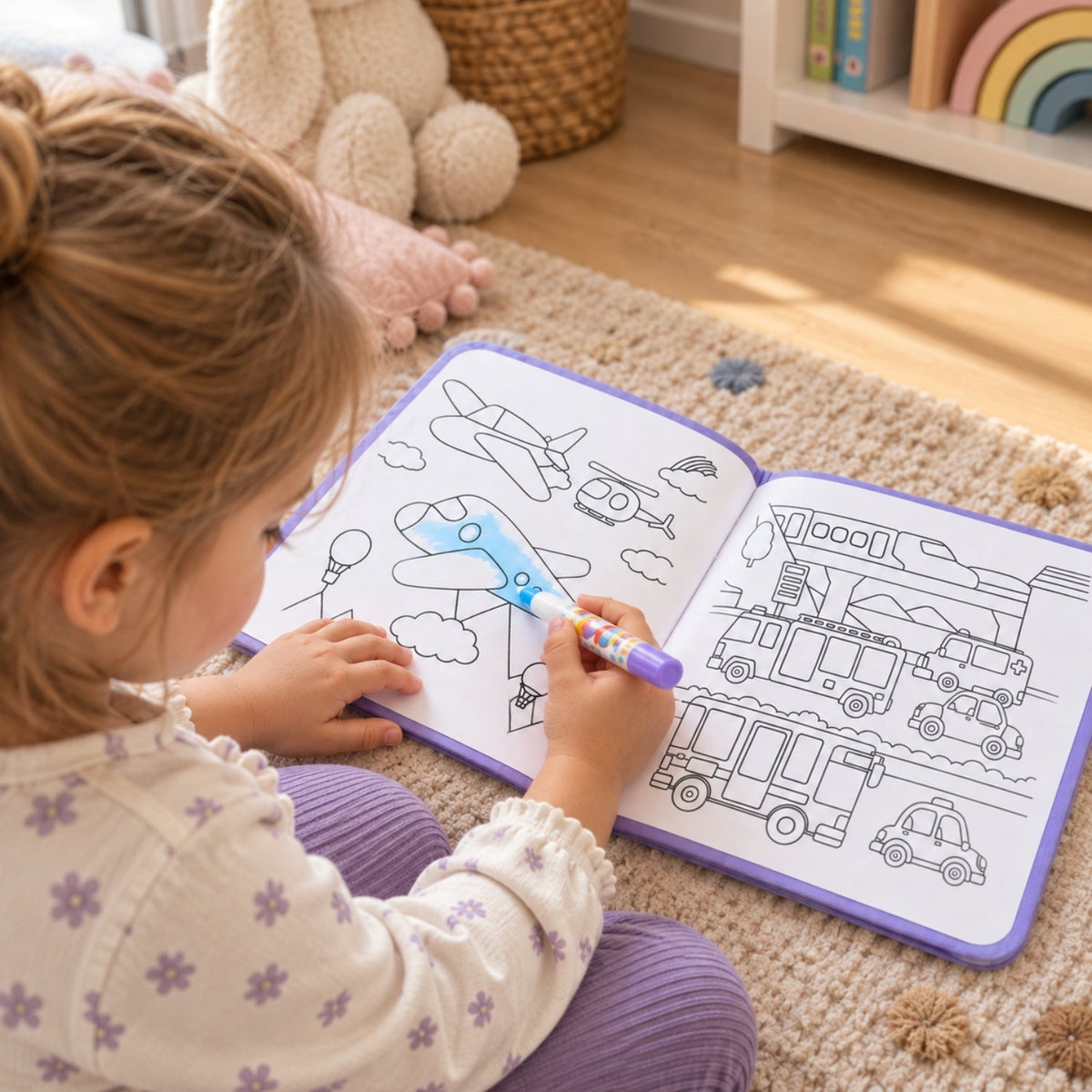 AquaWhimsy Water Coloring Book | Creative Fun for Toddlers