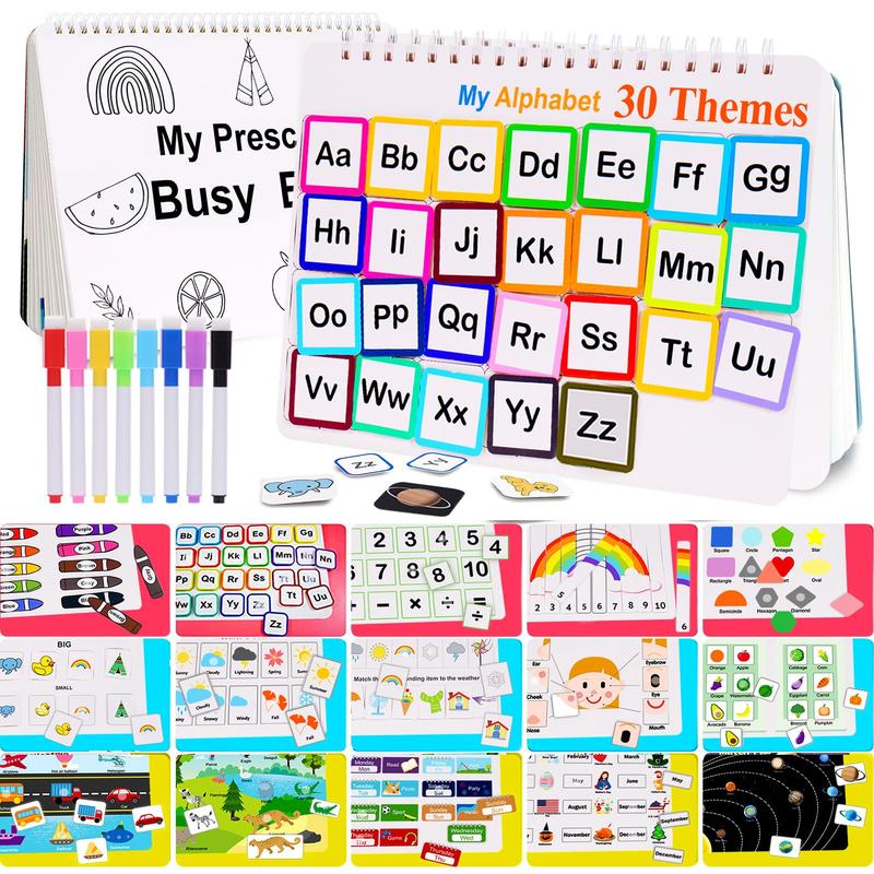 Whimsical Journey Toddler Busy Book | Engaging Learning Activity