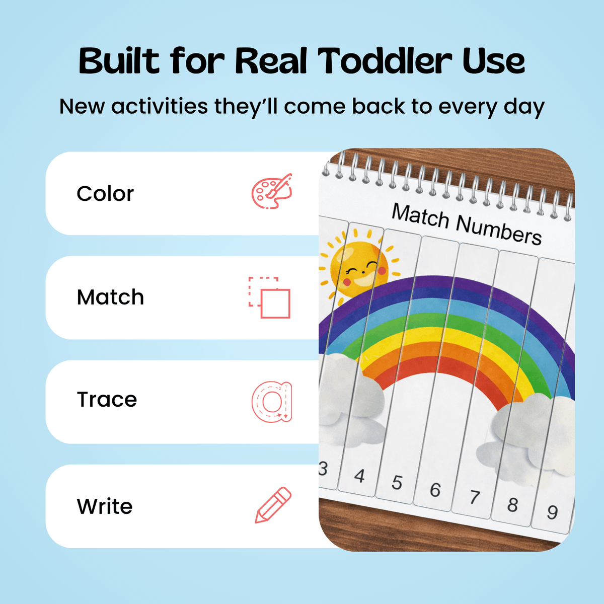Whimsical Journey Toddler Busy Book | Engaging Learning Activity