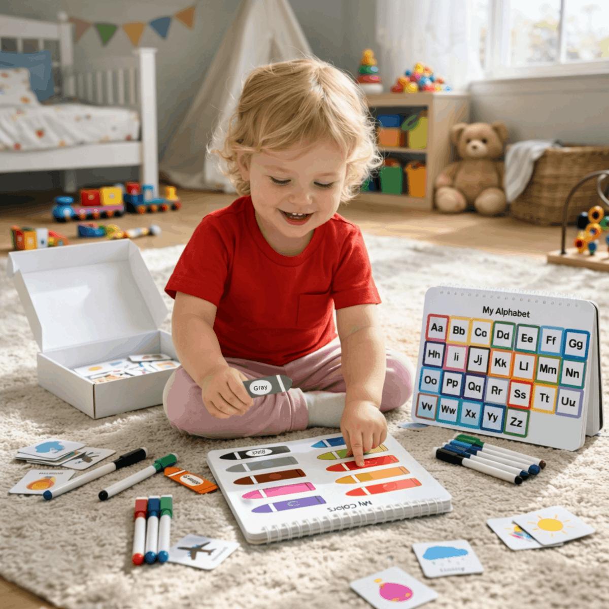 Whimsical Journey Toddler Busy Book | Engaging Learning Activity