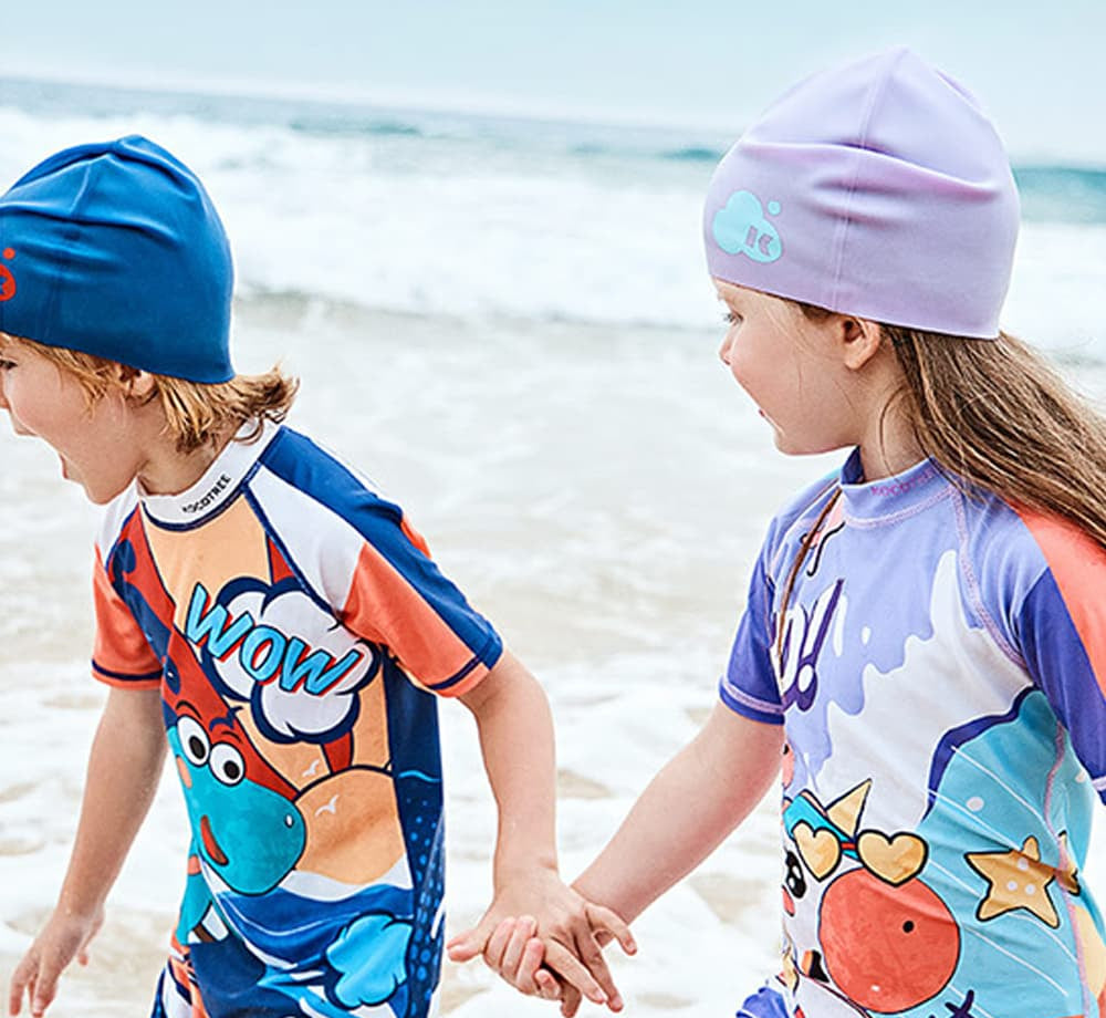AquaWave Swim Cap for Babies | Lightweight Waterproof Swimwear