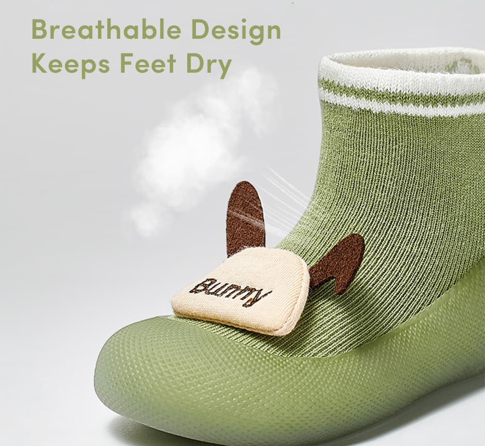 Whimsical Hop Non-Slip Toddler Shoes | Cosy Soft Sole Sneakers