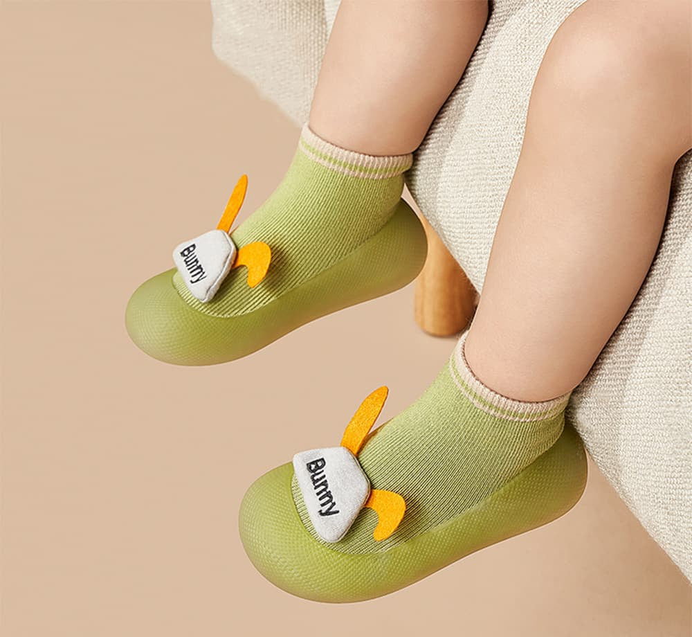 Whimsical Hop Non-Slip Toddler Shoes | Cosy Soft Sole Sneakers