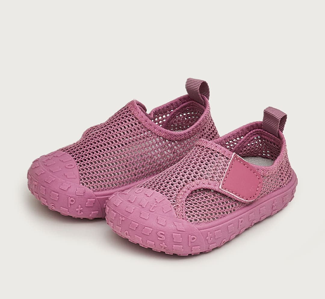 CuddleStep Baby Sneakers in Violet Air Mesh