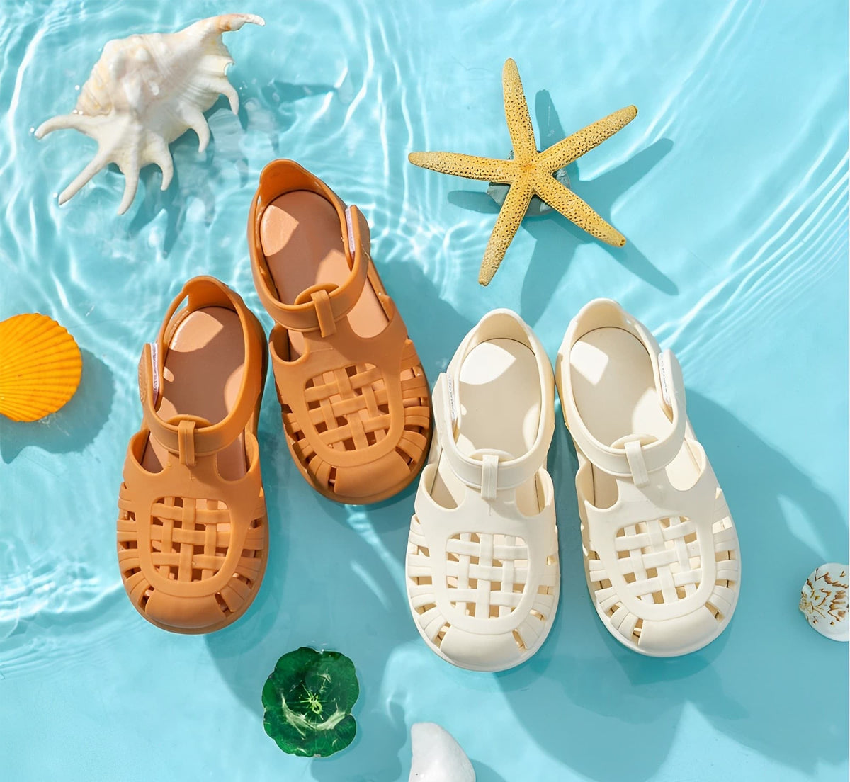 Coral Breeze Toddler Sandals | Lightweight Non-Slip Shoes