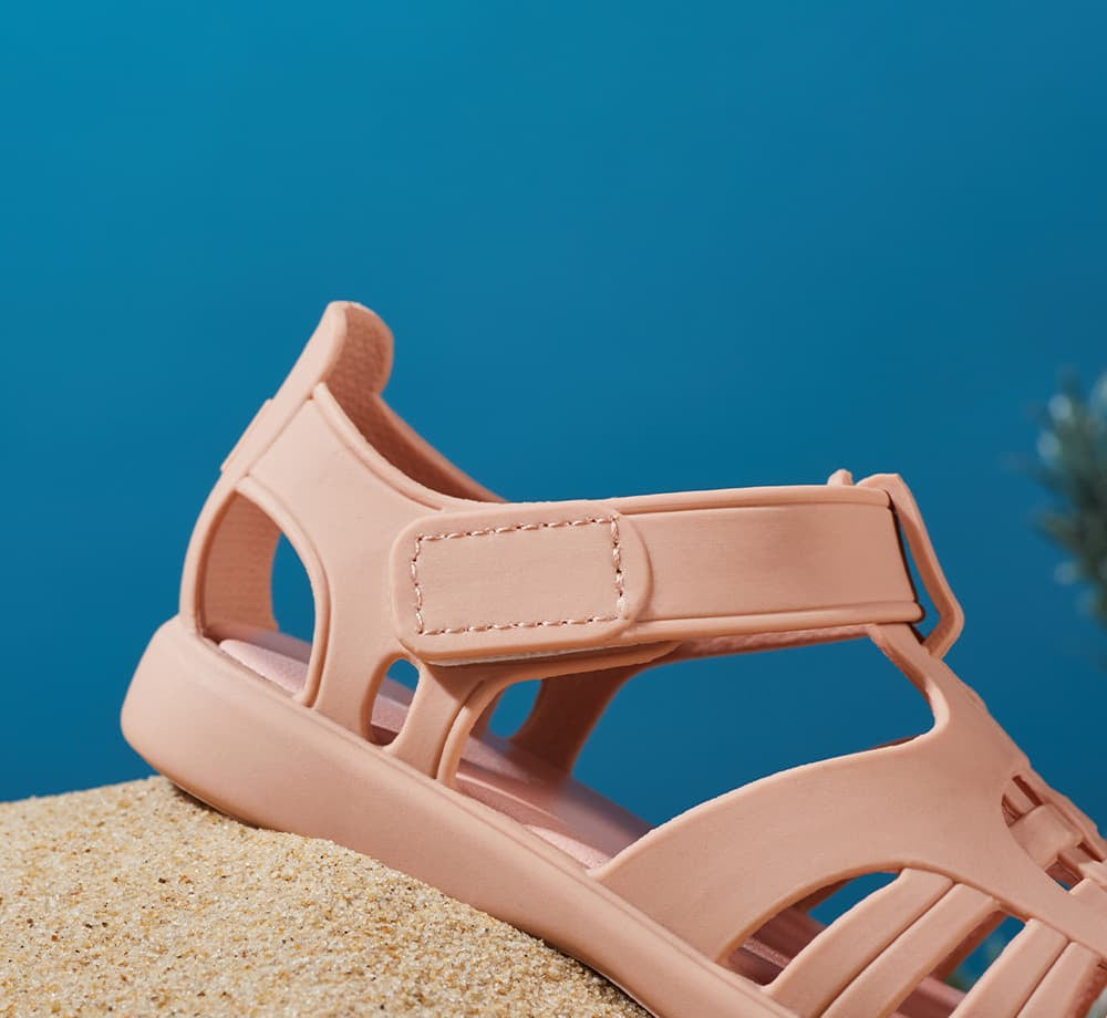 Coral Breeze Toddler Sandals | Lightweight Non-Slip Shoes