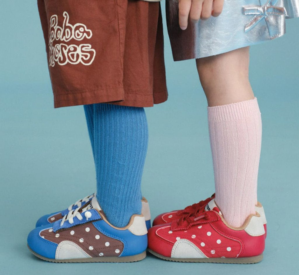 Whimsical Dot Baby Sneakers | Lightweight Non-Slip Toddler Shoes