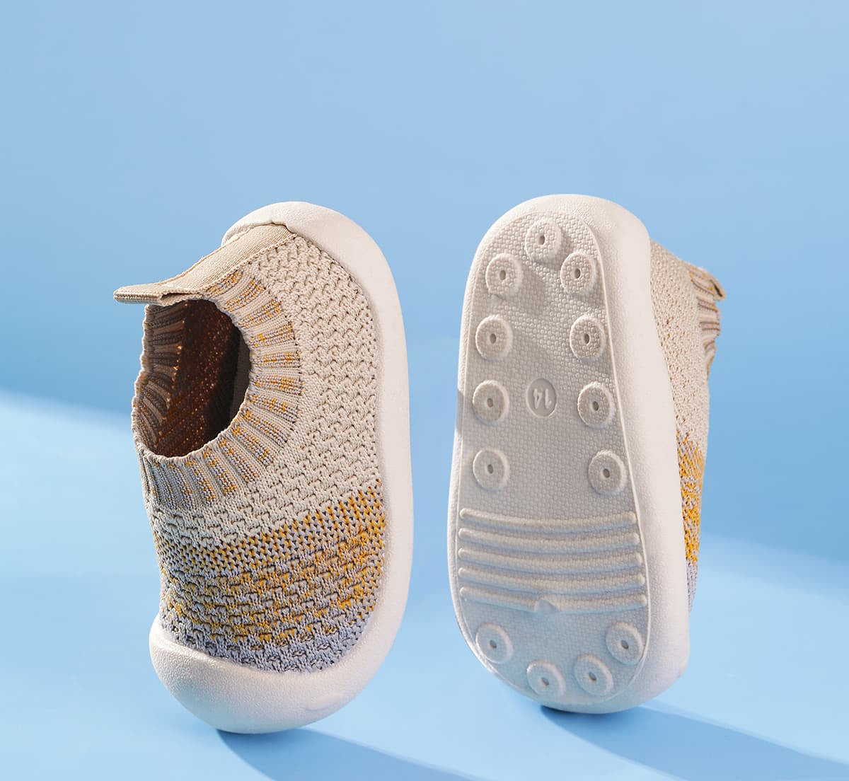 GentleStep Non-Slip Toddler Sock-Shoes | Cosy First Walking Shoes