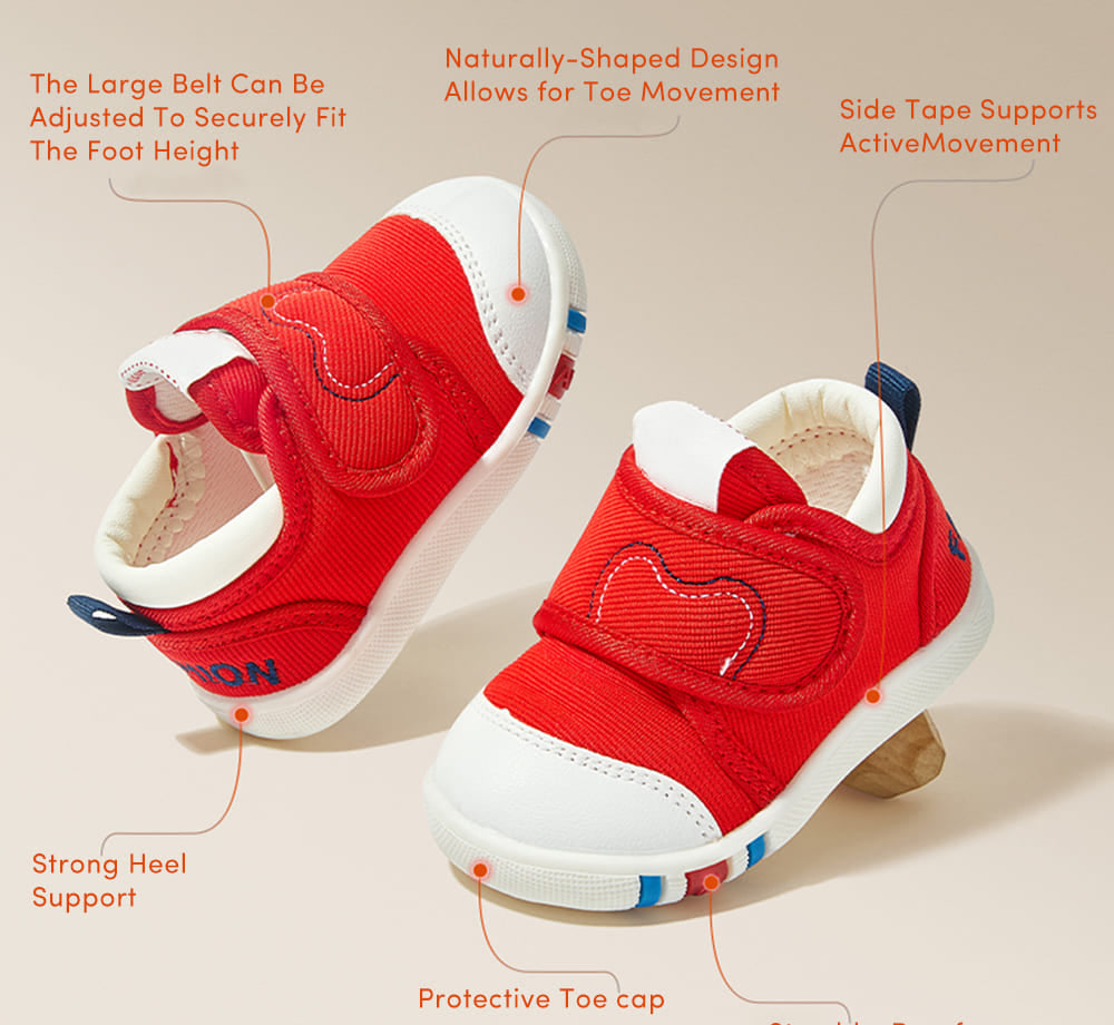 Gentle Paws Toddler Shoes | Soft Sole First Walking Shoes