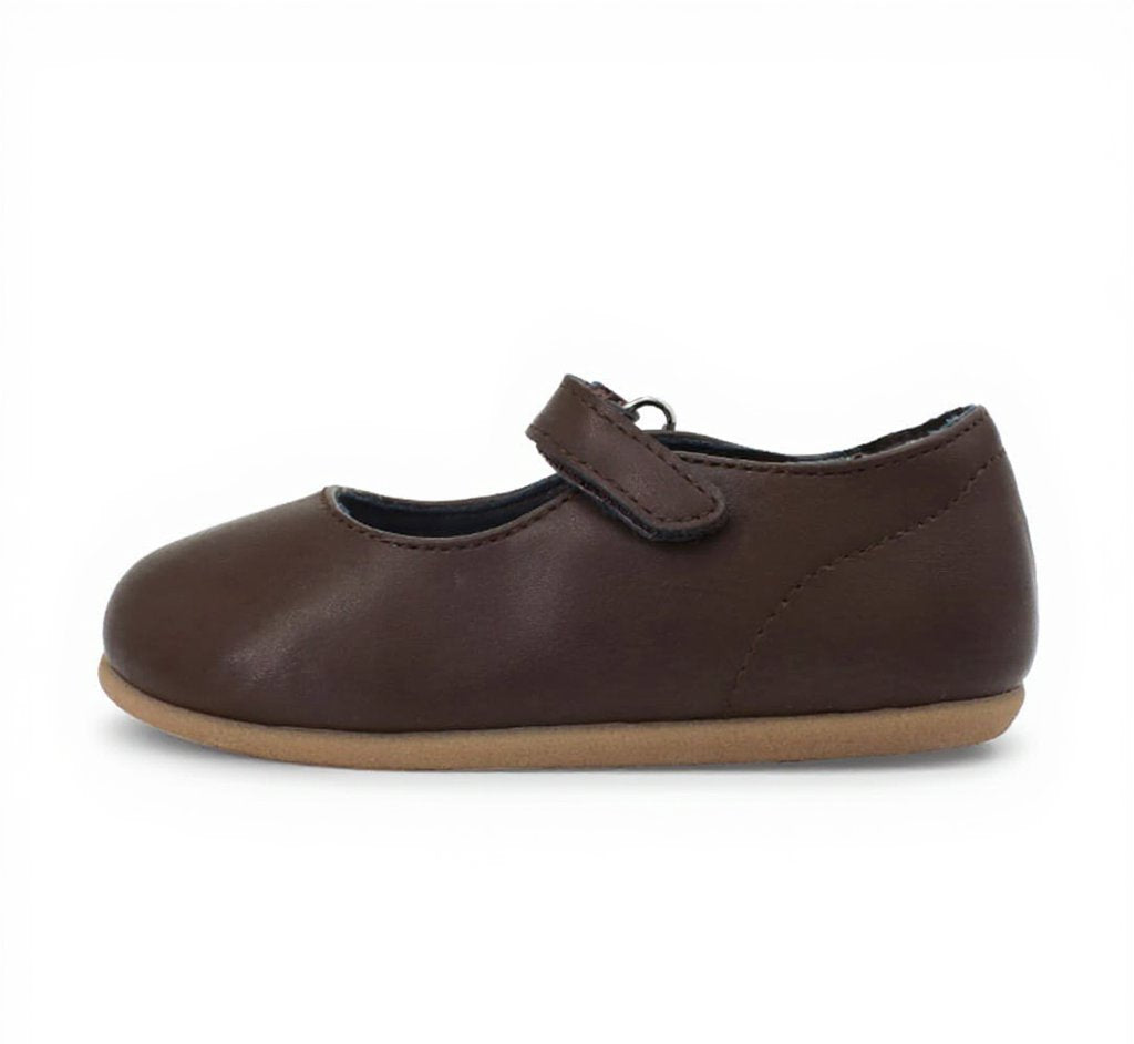 LuxeStep Leather Mary Jane Shoes | Soft Sole Baby Footwear