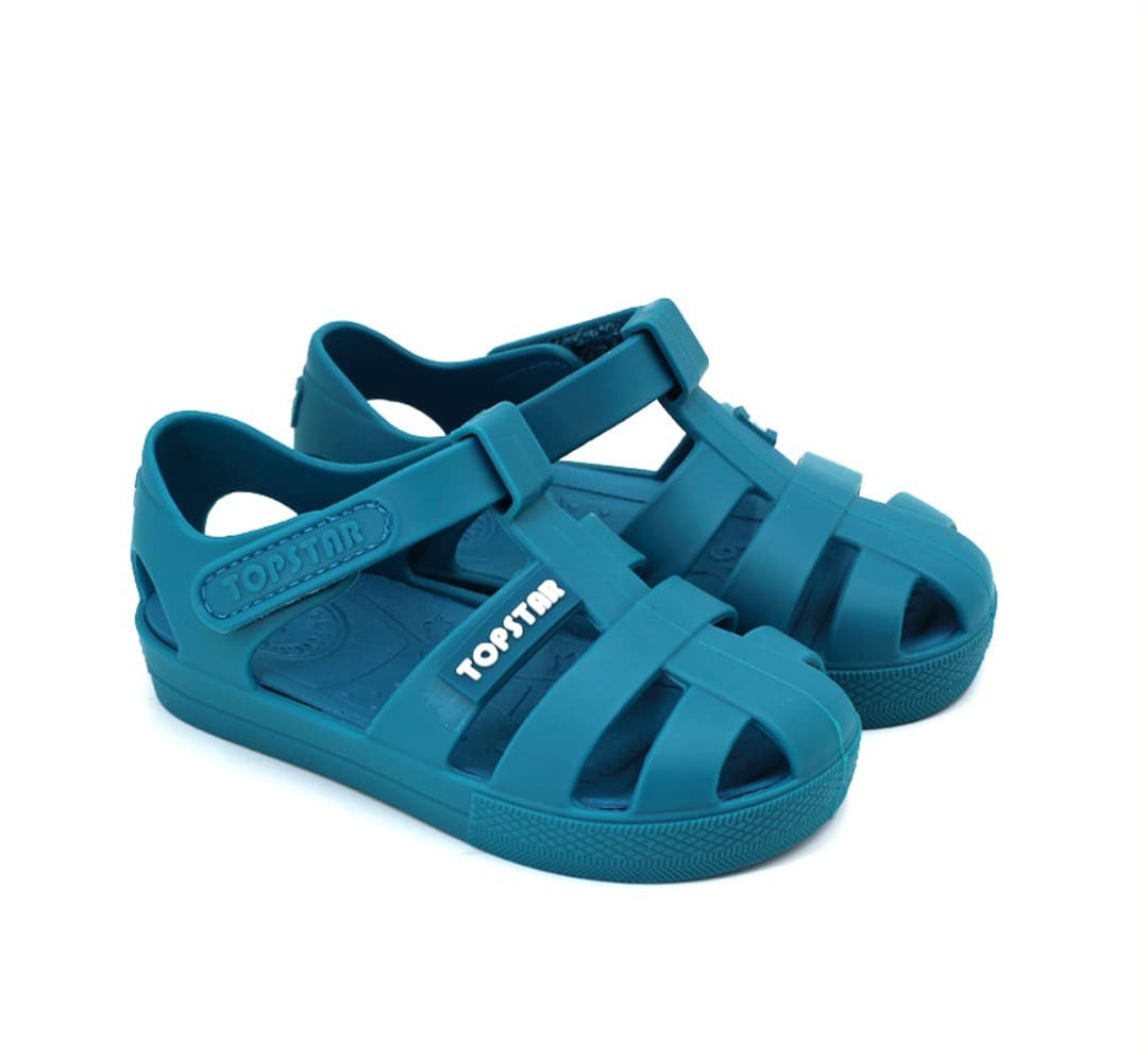 Whispering Breeze Toddler Sandals in Teal