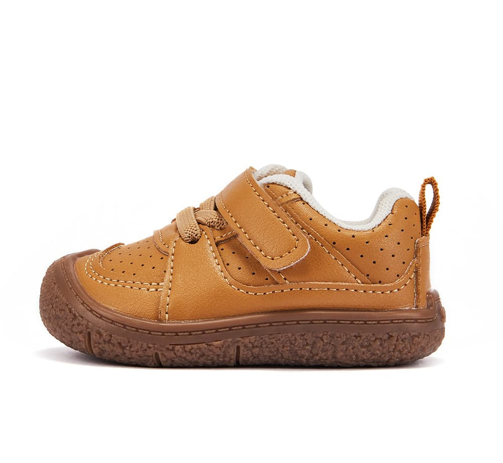 GentleStride Suede First Walkers | Adjustable Velcro Soft Sole Shoes