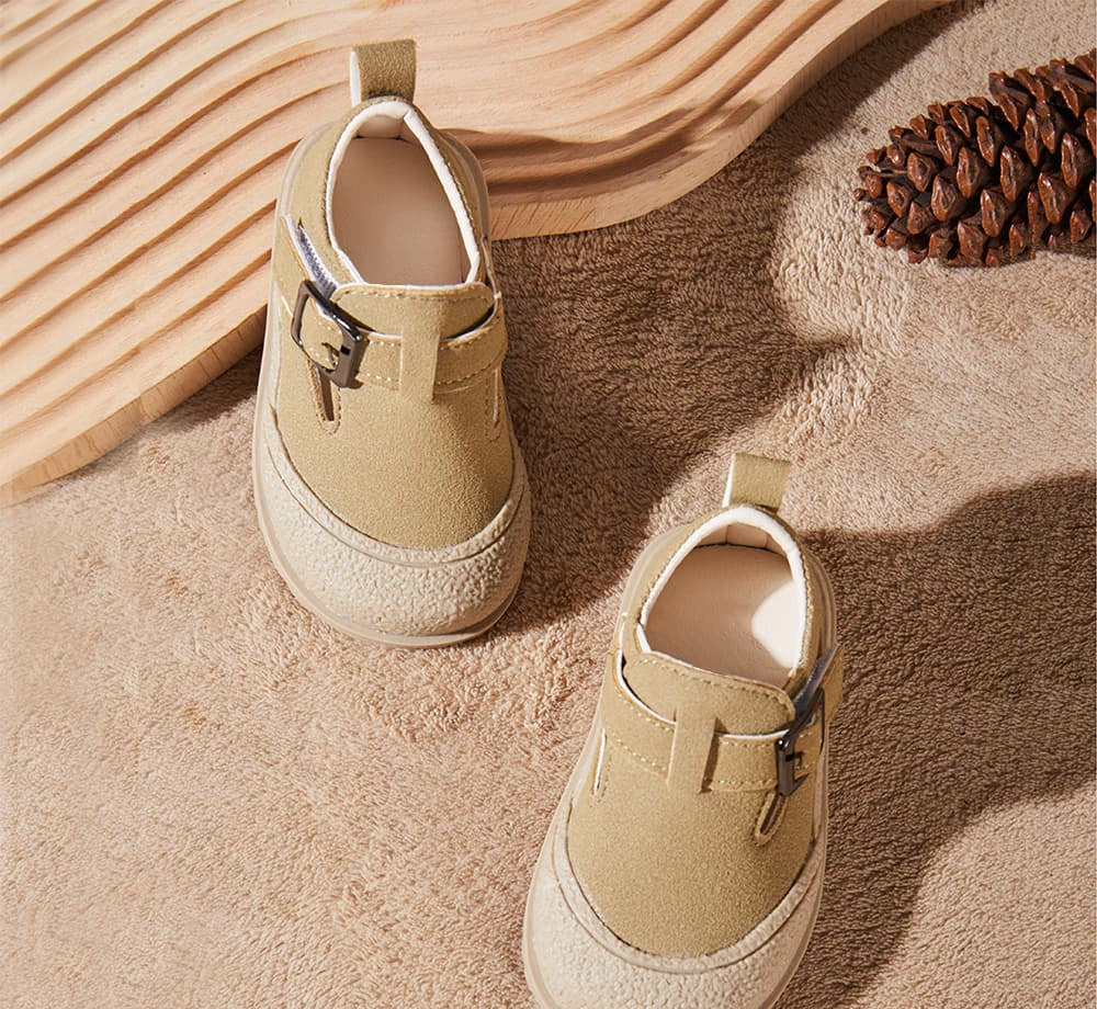 GentleStride Buckle Shoes | Soft Sole Toddler Footwear