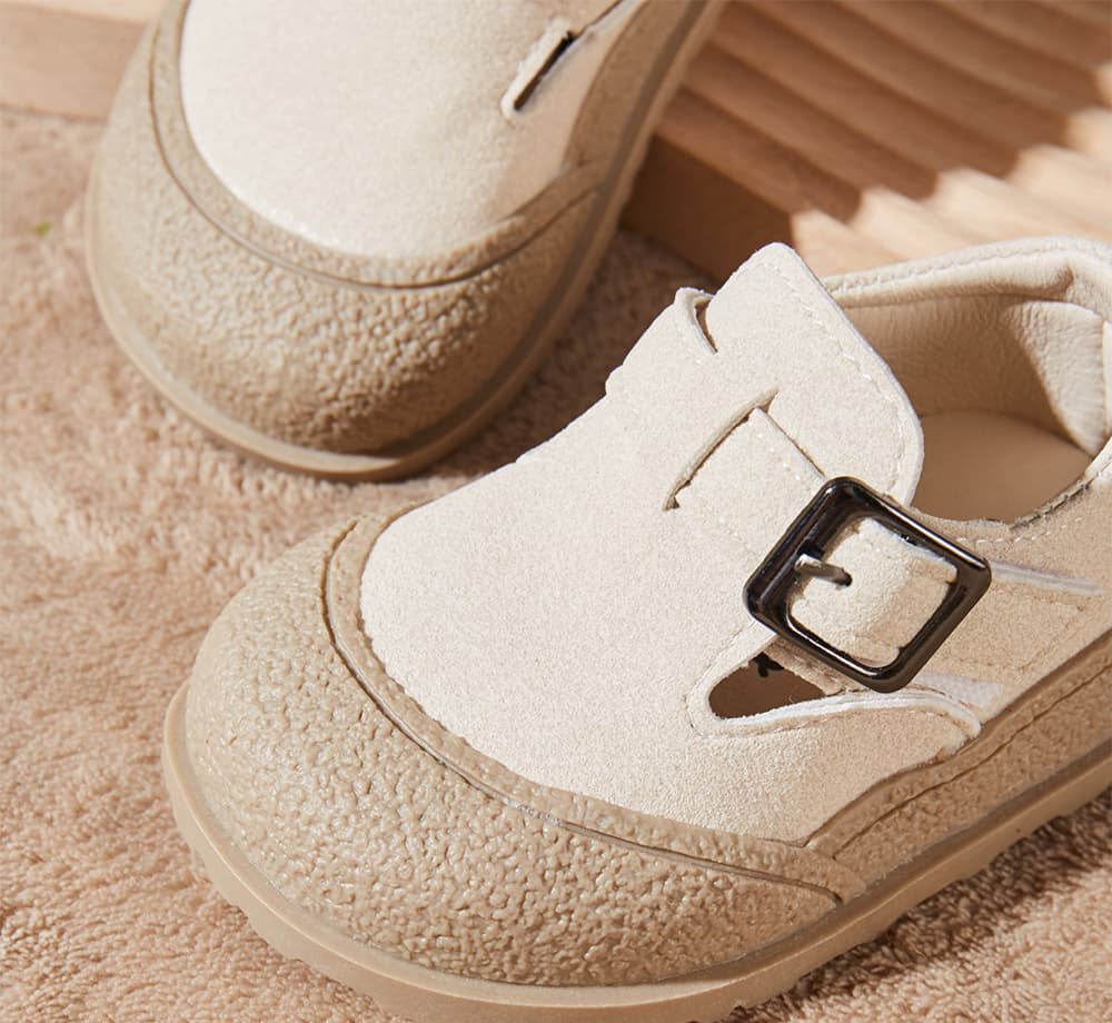 GentleStride Buckle Shoes | Soft Sole Toddler Footwear