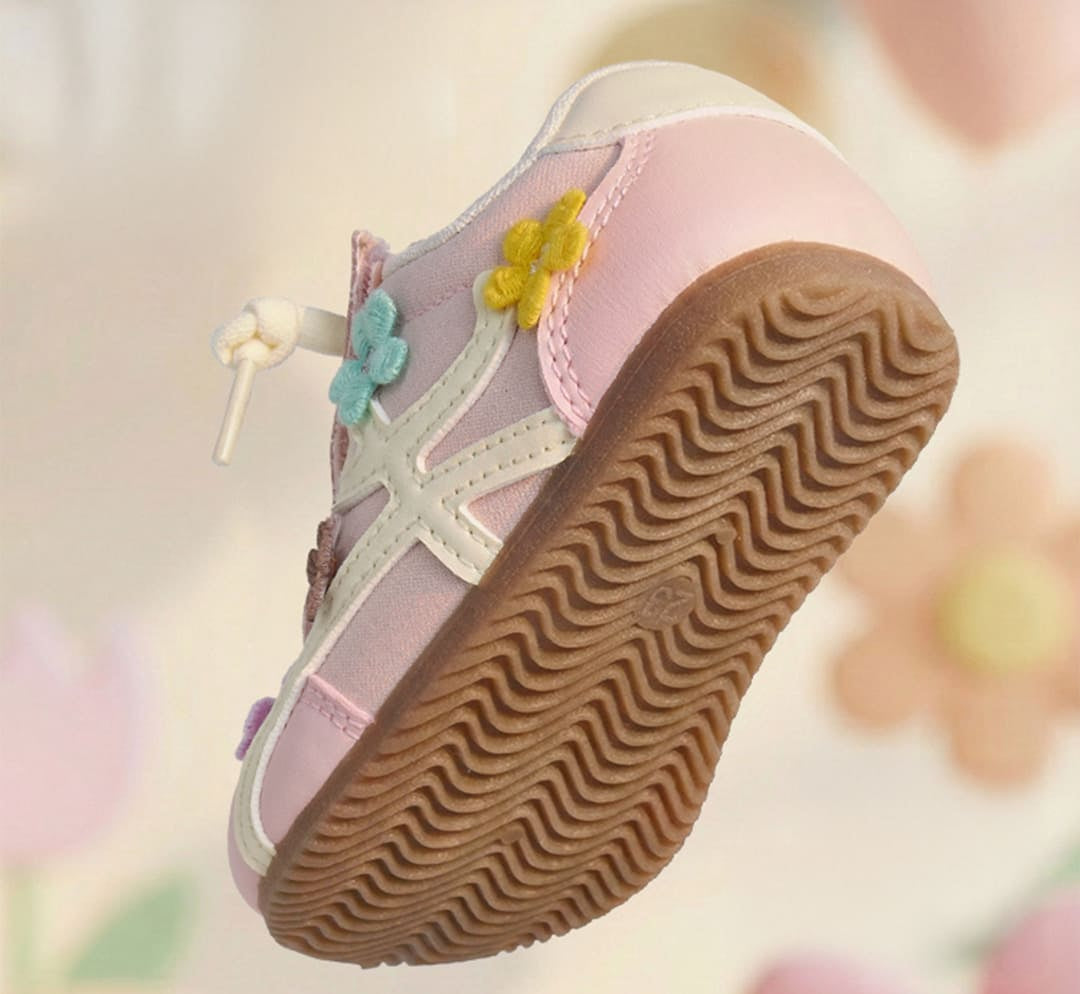 GentleStride Patterned Toddler Sneakers | Breathable Soft Sole Shoes