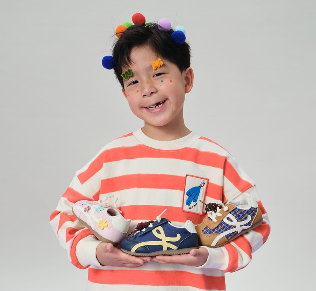 GentleStride Patterned Toddler Sneakers | Breathable Soft Sole Shoes
