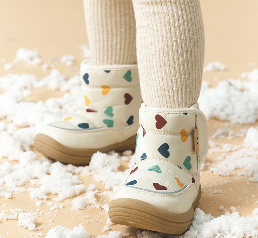 Snowy Paws Kids Winter Boots | Cosy Non-Slip Toddler Footwear