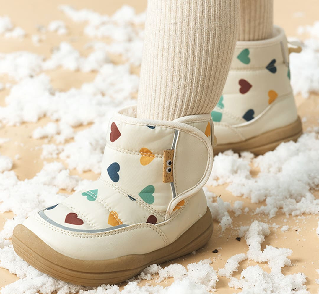 Snowy Paws Kids Winter Boots | Cosy Non-Slip Toddler Footwear