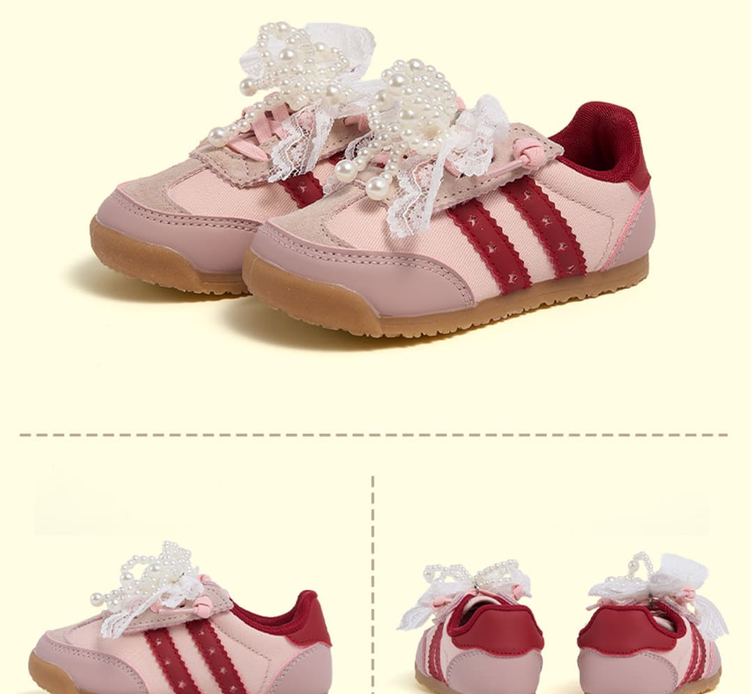 Meadow Blossom Baby Sneakers | Lightweight Non-Slip Toddler Shoes