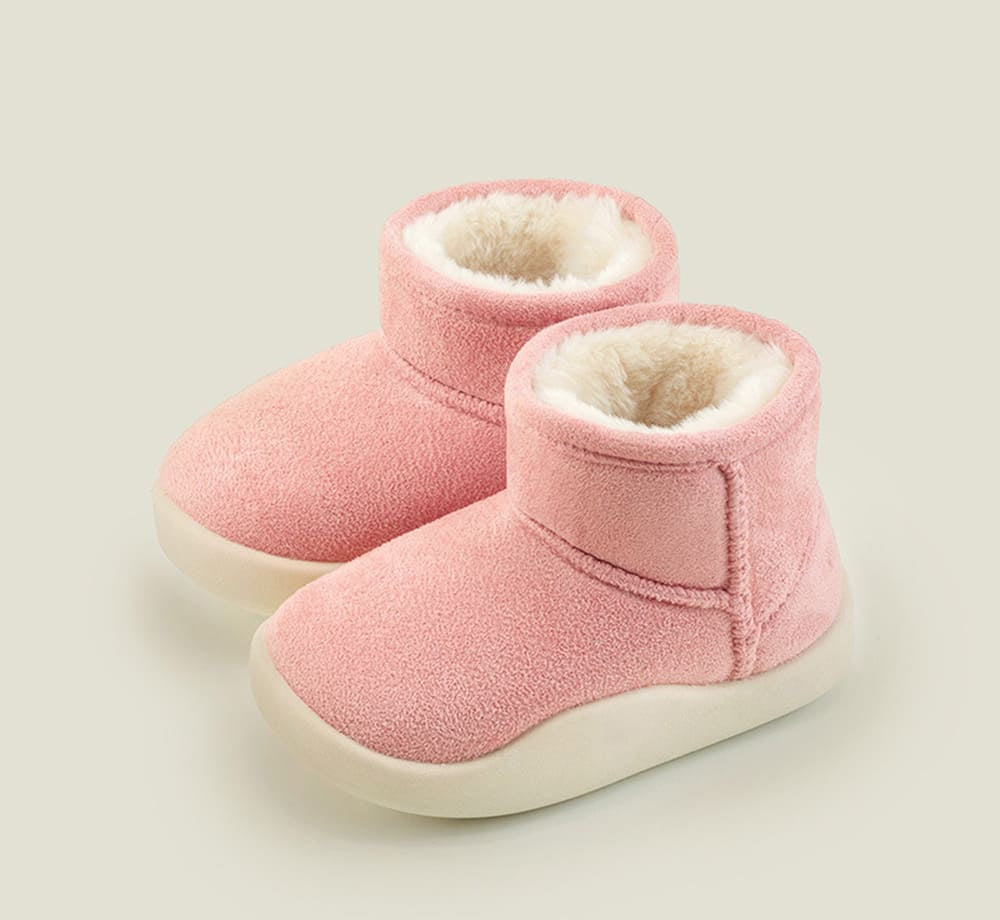 Snowy Meadow Kids Padded Snow Boots | Cosy Non-Slip Winter Footwear