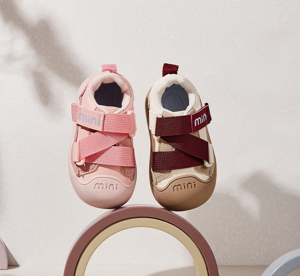 GentleStride Twin-Strap Toddler Sneakers | Breathable Soft Sole Shoes