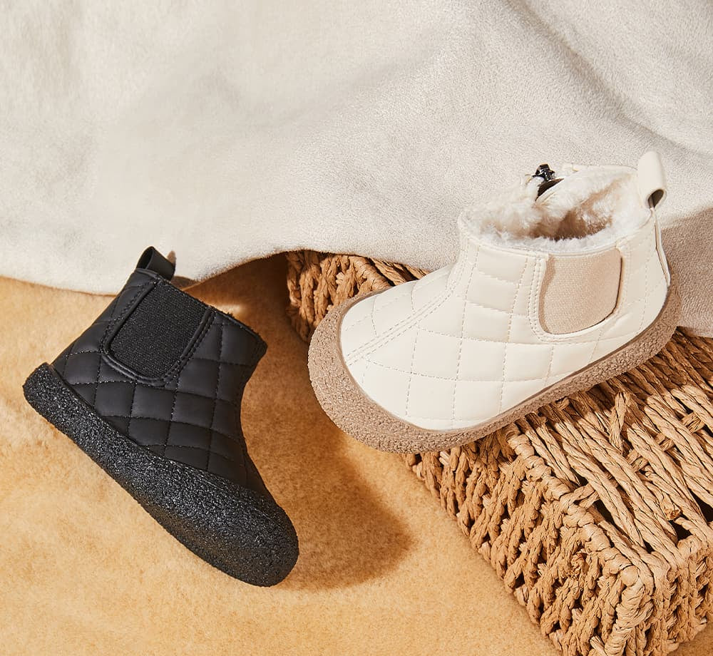 Snowy Meadow Toddler Winter Boots | Cosy Non-Slip Footwear
