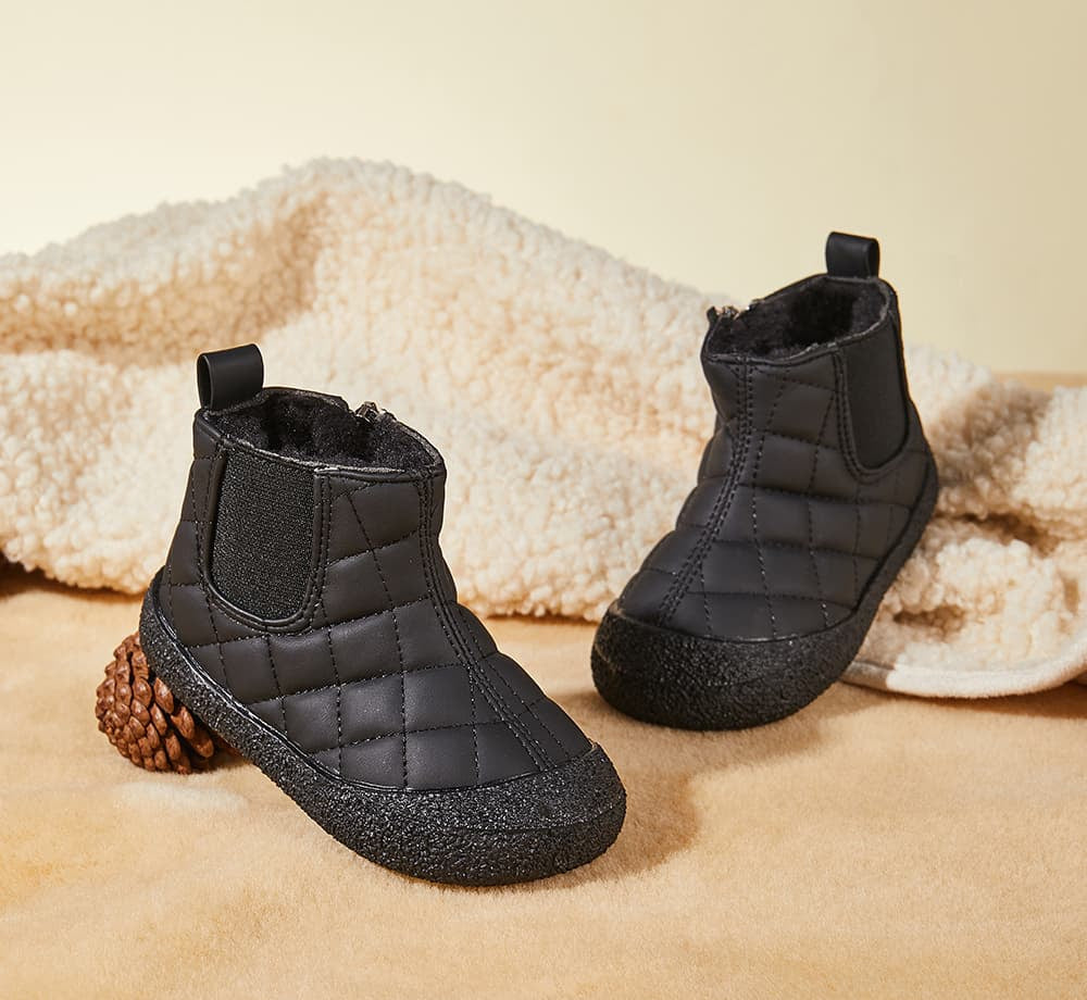 Snowy Meadow Toddler Winter Boots | Cosy Non-Slip Footwear