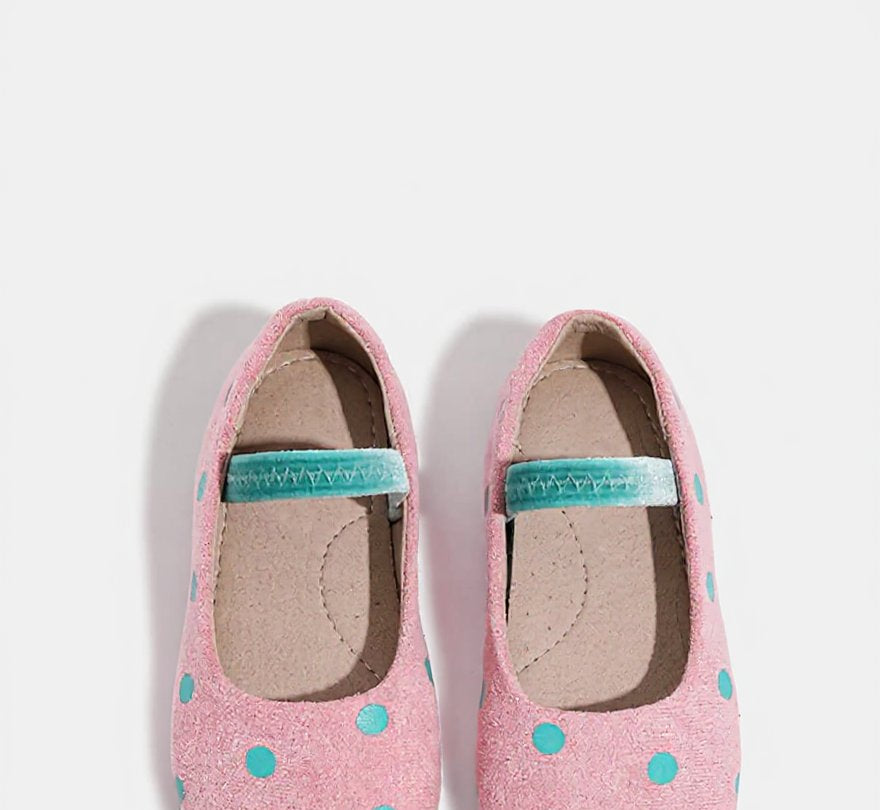 Daisy Dot Mary Jane Baby Shoes | Soft Sole Non-Slip Toddler Footwear