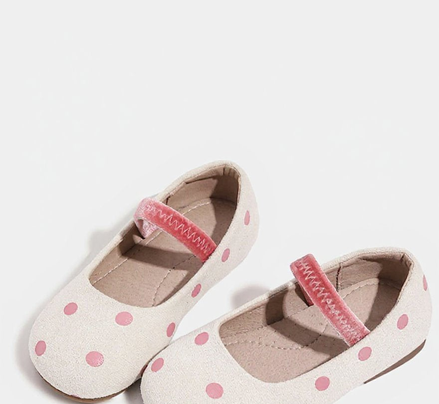 Daisy Dot Mary Jane Baby Shoes | Soft Sole Non-Slip Toddler Footwear