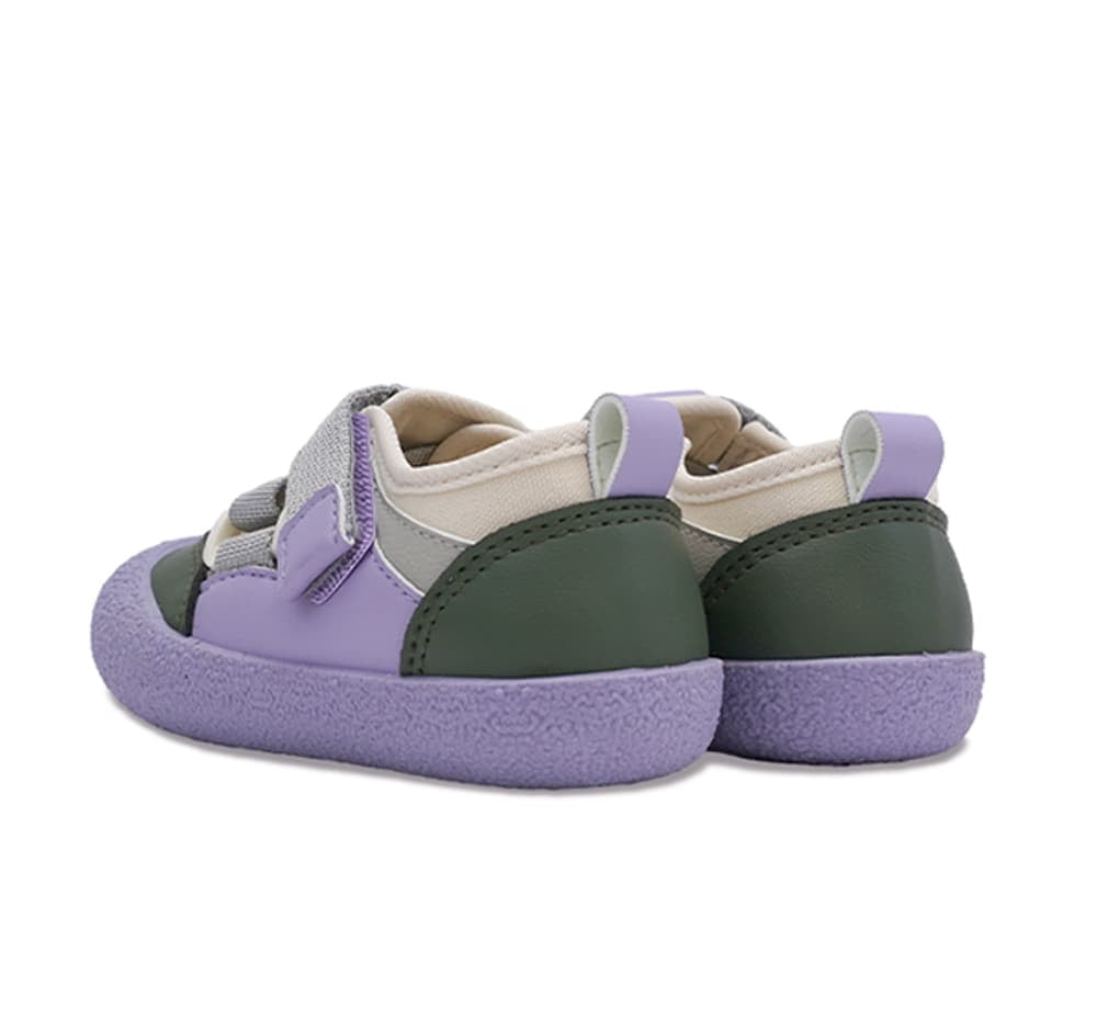 GentleStride Colourblock Baby Sneakers | Velcro Soft Sole First Walking Shoes