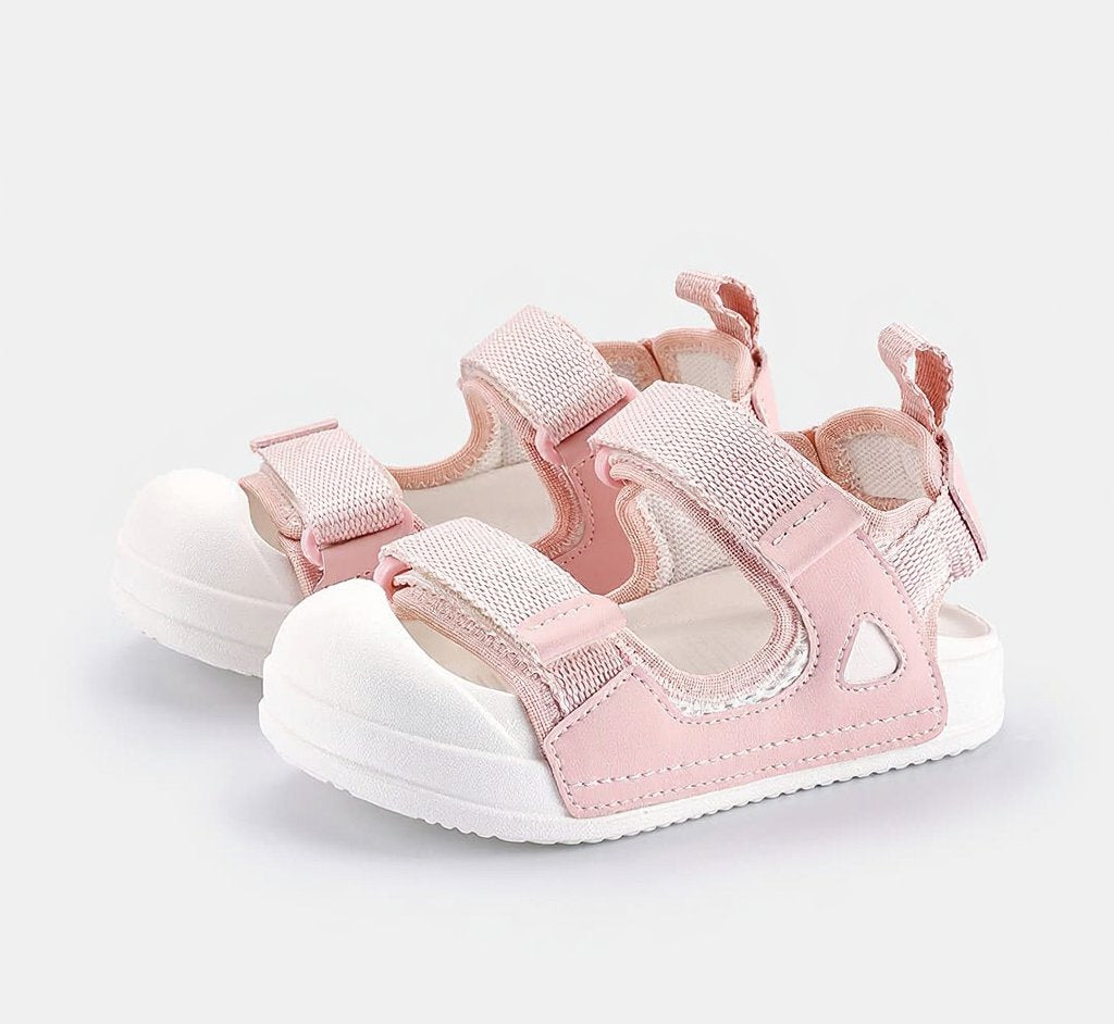 Gentle Breeze Open-Toe Toddler Sandals | Lightweight Non-Slip Shoes