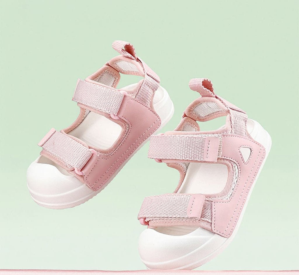 Gentle Breeze Open-Toe Toddler Sandals | Lightweight Non-Slip Shoes