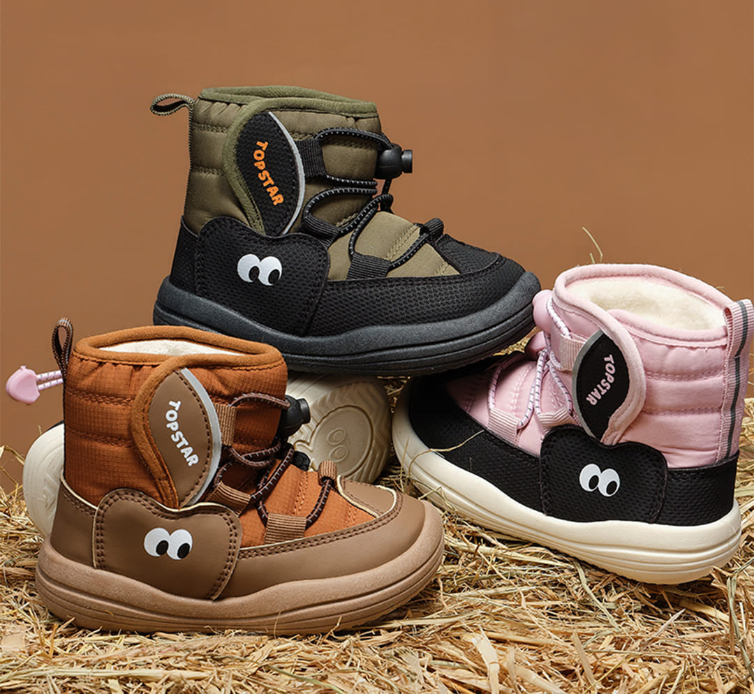 SnowFlake Toddler Winter Boots | Cosy Non-Slip Footwear