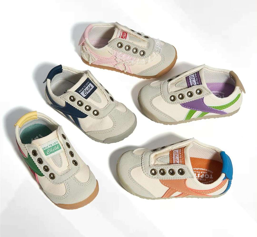 GentleStride Kid Retro Sneakers | Breathable Soft Sole Toddler Shoes