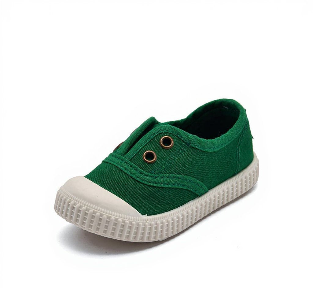 GentleStride Canvas Baby Plimsolls | Lightweight Soft Sole First Walking Shoes