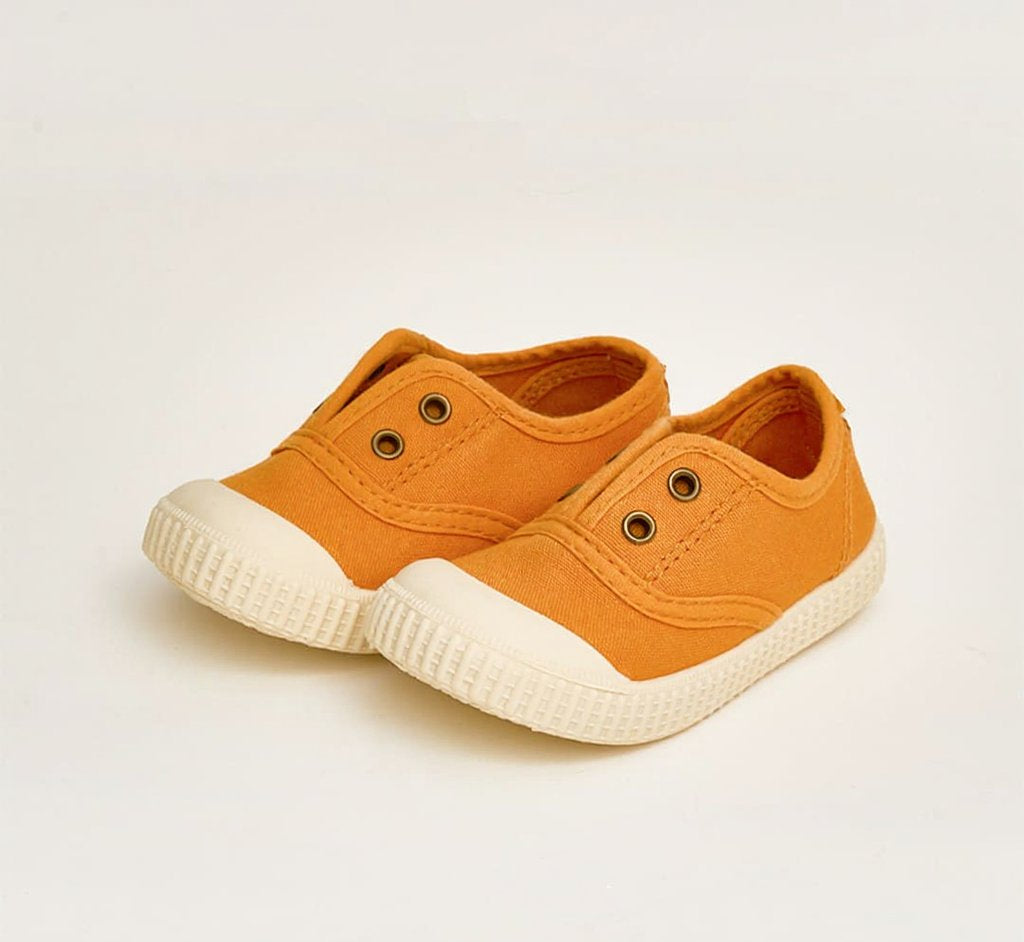 GentleStride Canvas Baby Plimsolls | Lightweight Soft Sole First Walking Shoes