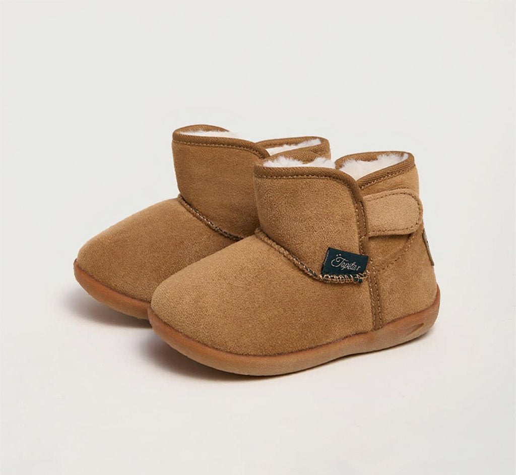 Snowy Meadow Kids Ankle Snow Boots | Cosy Non-Slip Winter Footwear