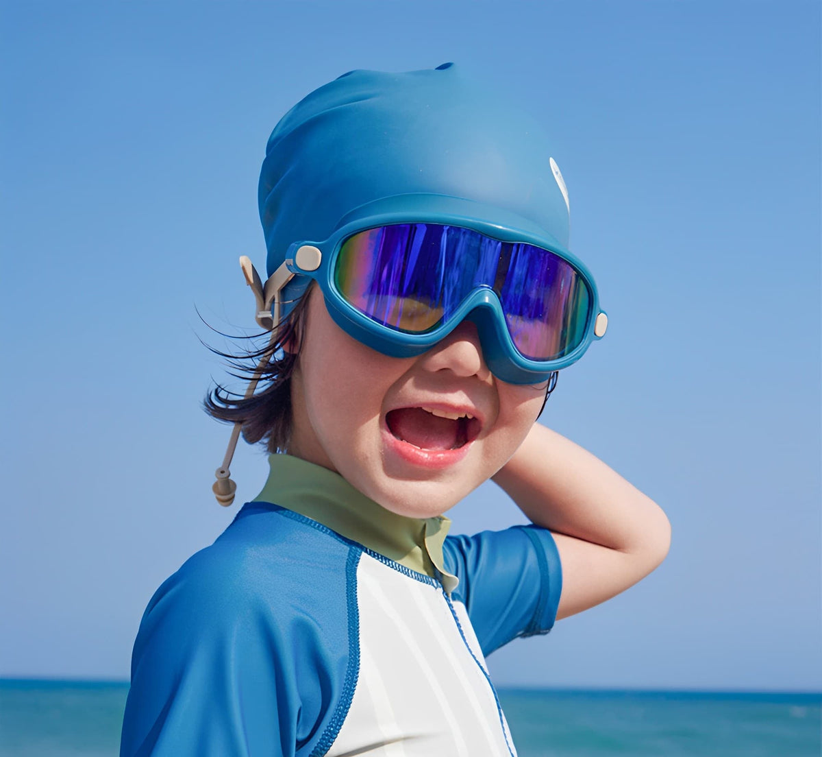 AquaLily Swim Goggles | Comfortable Water Protection for Kids