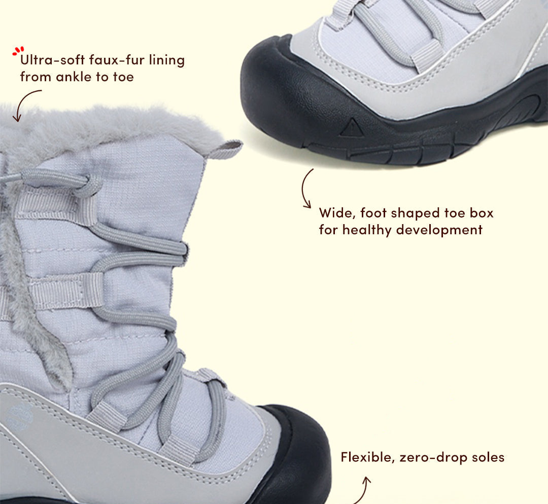 Frosty Meadow Kids Snow Boots | Cosy Non-Slip Winter Footwear