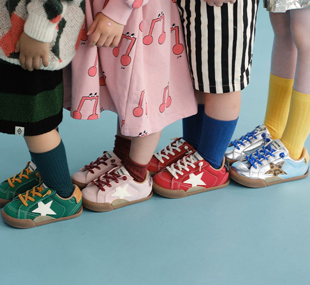 WhisperWalk Star Toddler Sneakers | Lightweight Non-Slip Baby Shoes