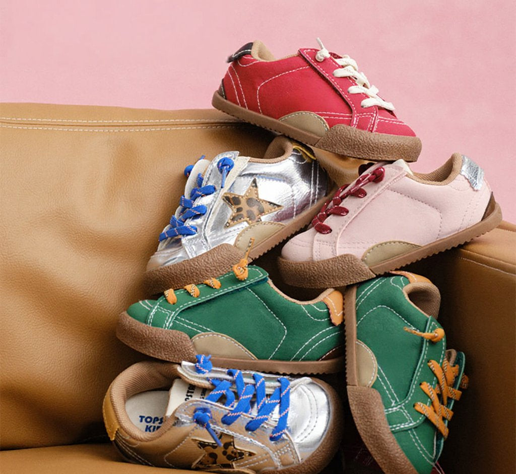 WhisperWalk Star Toddler Sneakers | Lightweight Non-Slip Baby Shoes